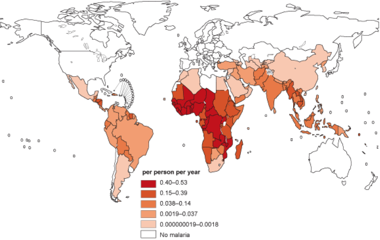 Малярия распространена. Малярия ареал. Малярия ареал распространения. Географическое распространение паразитарных болезней. Карта распространения малярии.